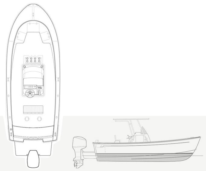 boat specs drawing 