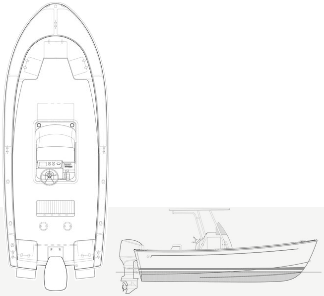 21 Center Console Series 21 Foot Coronado Century Boats