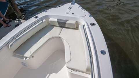 helm boat seating