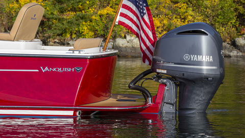 Yamaha outboard motor on 26 Center Console