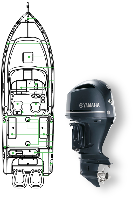 2600 Yamaha outboard motor specs
